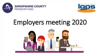 Emplo  loyers meeting 2020  Agenda  Rebecca Clough  Covid-19 administration issues  Communications