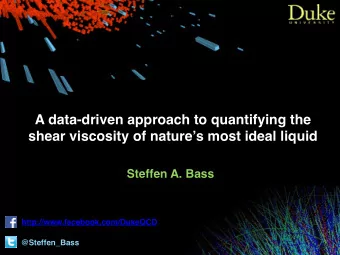 Hot and Dense QCD Matter  shear viscosity of natures most ideal liquid  Unraveling the Mysteries