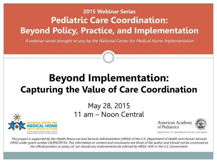 beyond implementation