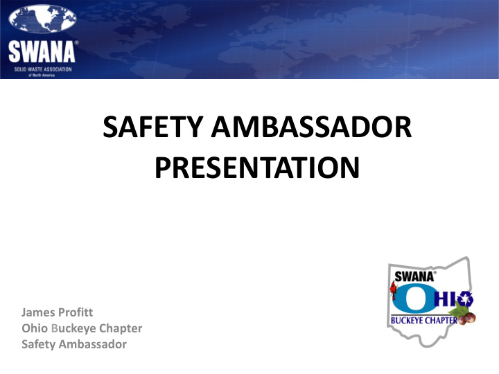 safety ambassador presentation