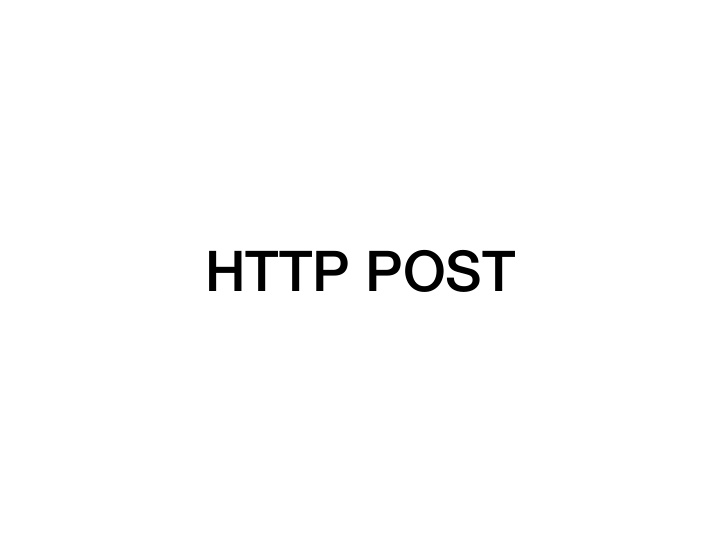 http post html forms