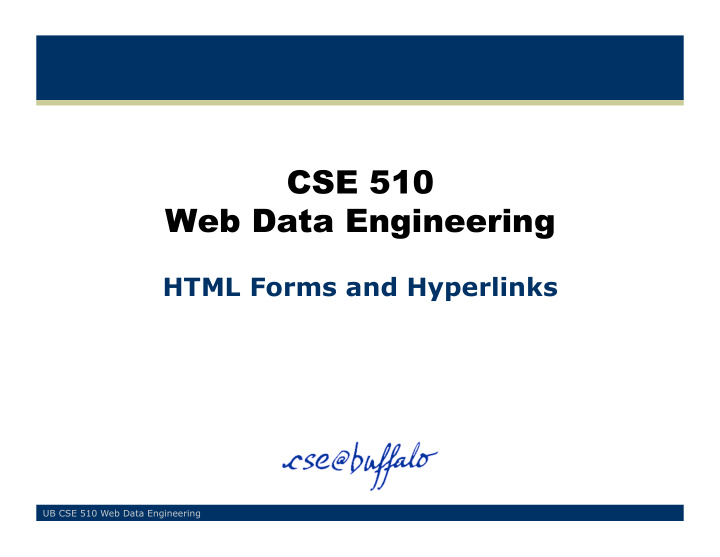 cse 510 web data engineering