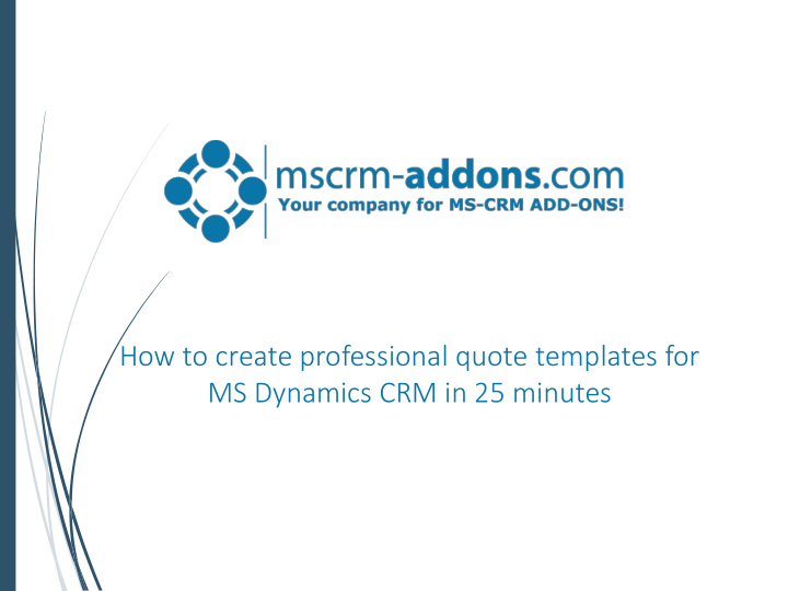 how to create professional quote templates for ms