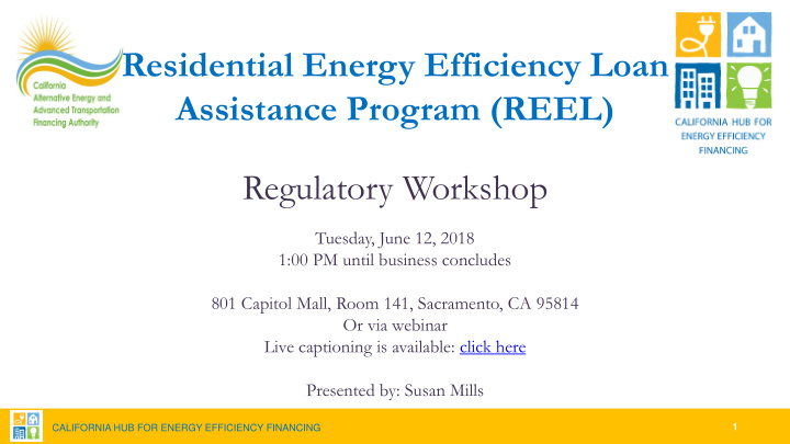 residential energy efficiency loan