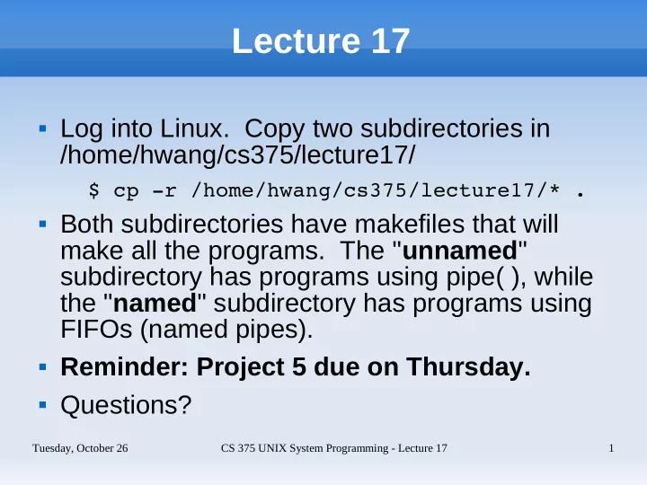 lecture 17
