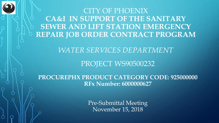 sewer and lift station emergency