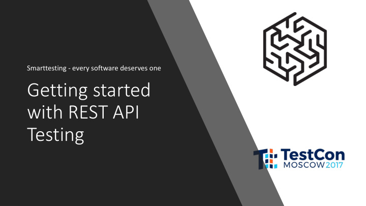 getting started with rest api testing