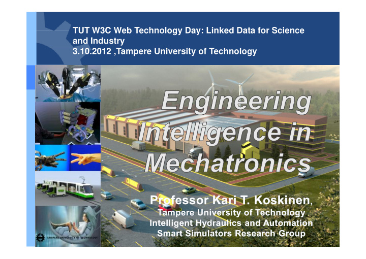 tut w3c web technology day linked data for science and