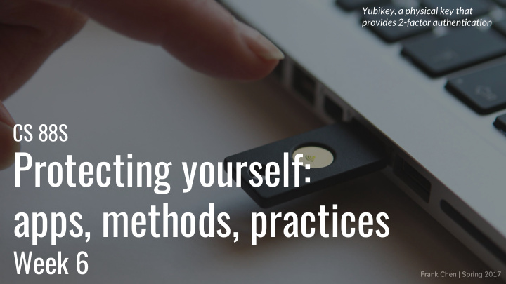 protecting yourself apps methods practices