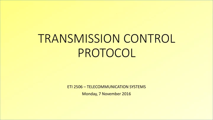 protocol