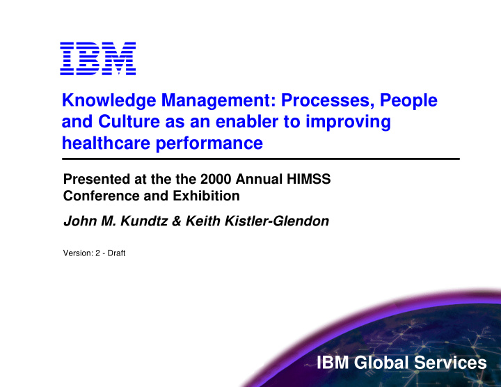 knowledge management processes people and culture as an