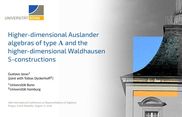 higher dimensional auslander algebras of type a and the