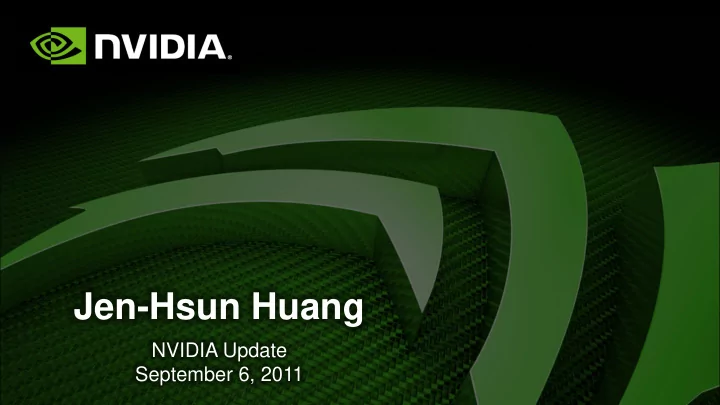 jen hsun huang