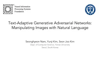 Text-Adaptive Generative Adversarial Networks:  Manipulating Images with Natural Language