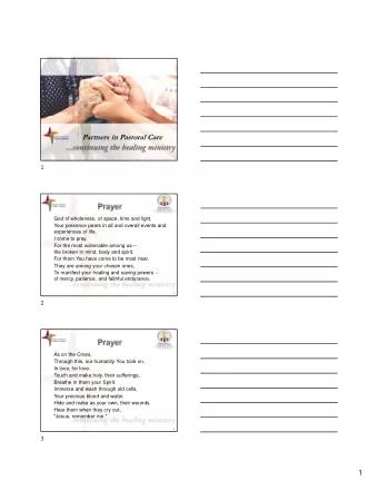 1  God of wholeness,