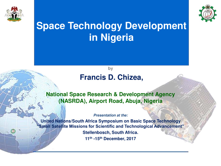 space technology development in nigeria