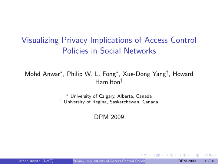 visualizing privacy implications of access control