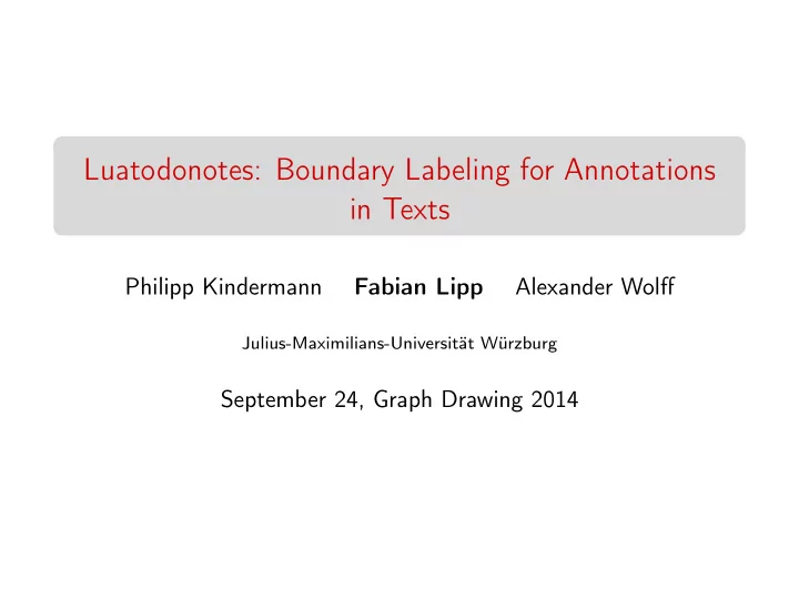 luatodonotes boundary labeling for annotations in texts