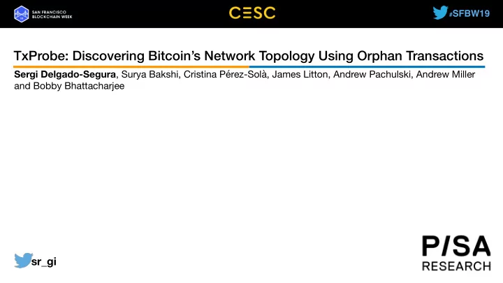 what do we know about the topology what do we know about