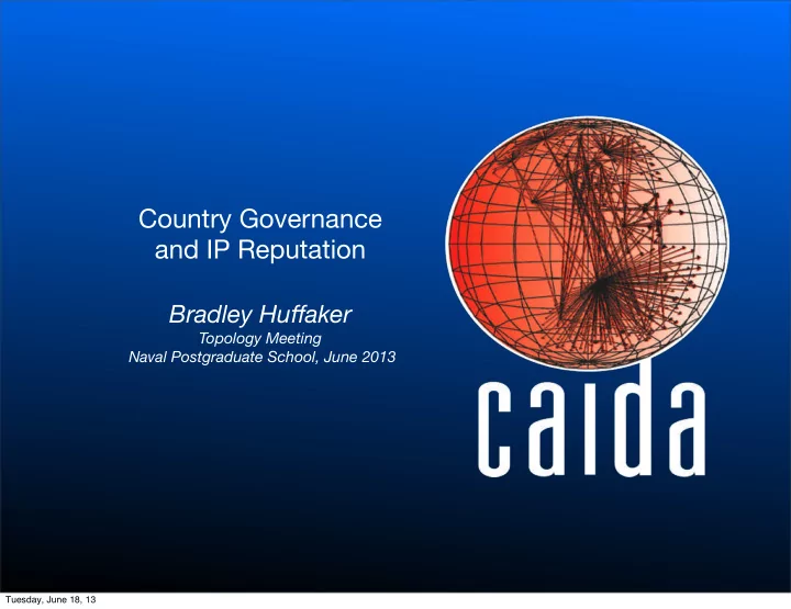 country governance and ip reputation