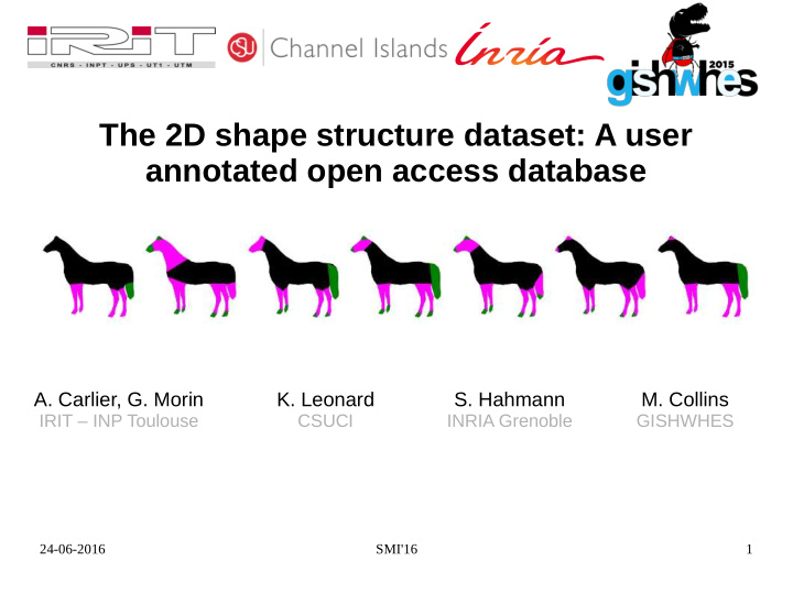 the 2d shape structure dataset a user annotated open