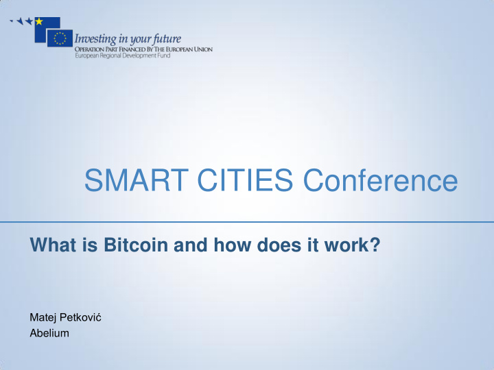 smart cities conference