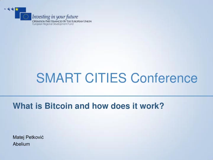 smart cities conference