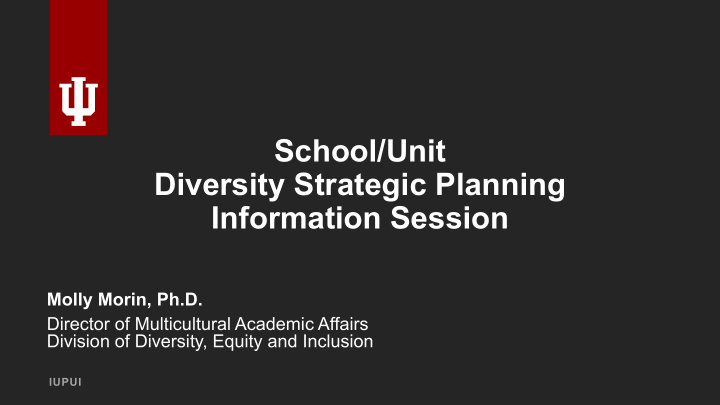 school unit diversity strategic planning information