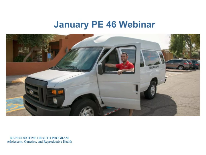 january pe 46 webinar
