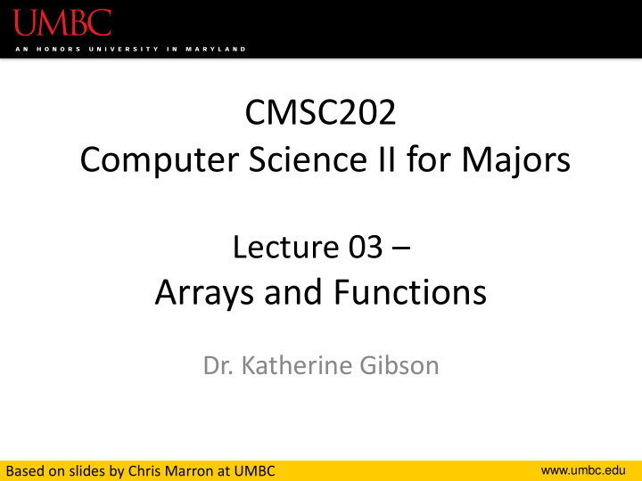 computer science ii for majors