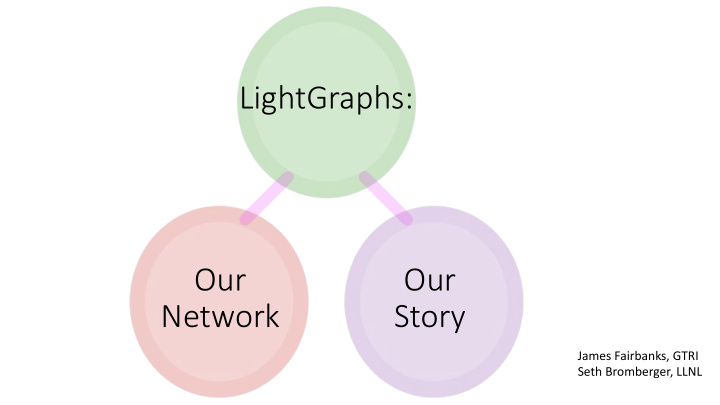 lightgraphs our our network story