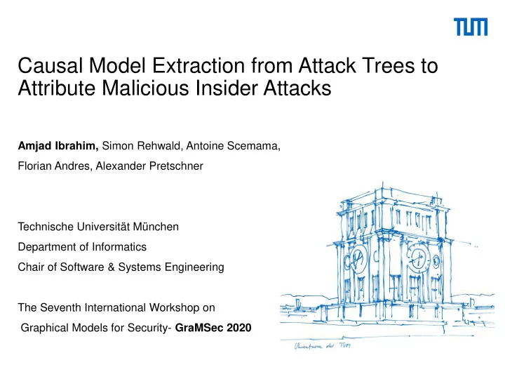 causal model extraction from attack trees to