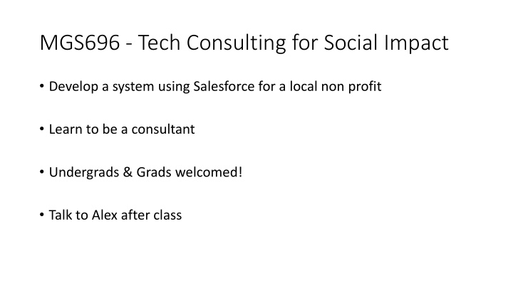 mgs696 tech consulting for social impact
