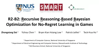 R2-B2: Recursive Reasoning-Based Bayesian  Optimization for No-Regret Learning in Games Zhongxiang