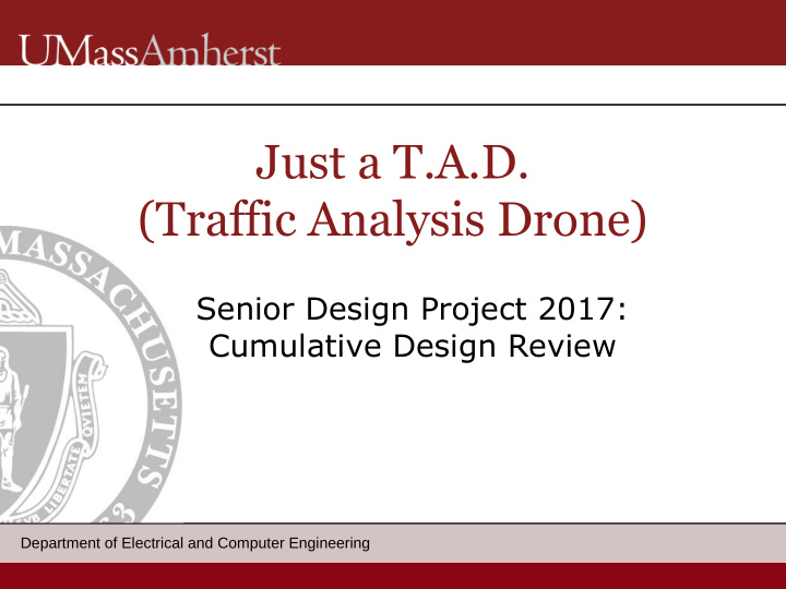 just a t a d traffic analysis drone