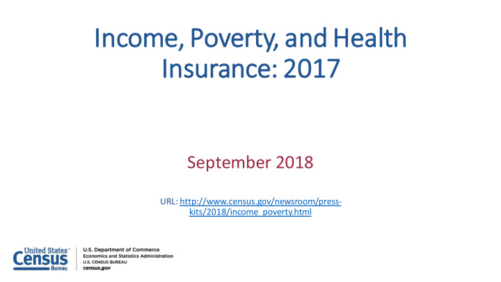 income poverty and he heal alth insurance 2017