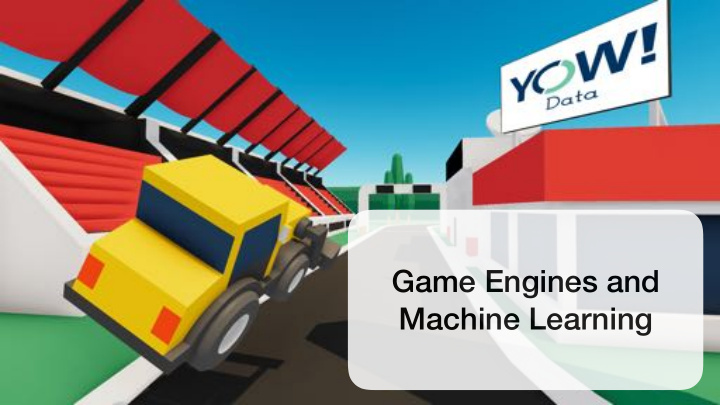 game engines and machine learning