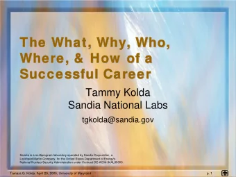 The What, Why, Who,  The What, Why, Who,  The What, Why, Who,  The What, Why, Who,  Where, &amp;