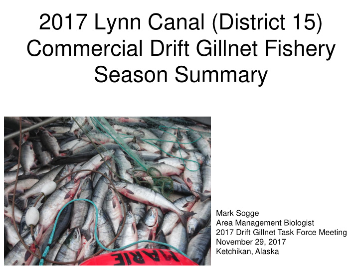 2017 lynn canal district 15