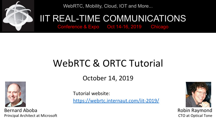 webrtc ortc tutorial