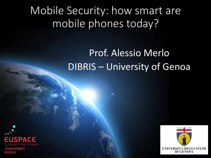 mobile security how smart are