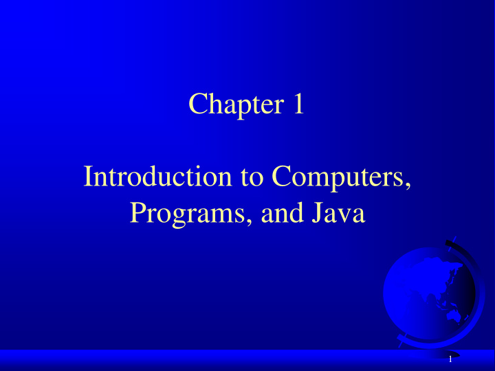 programs and java