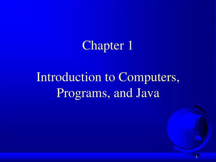 programs and java