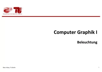 3D  Graphik-Pipeline    Anwendung     Geometrieverarbeitung