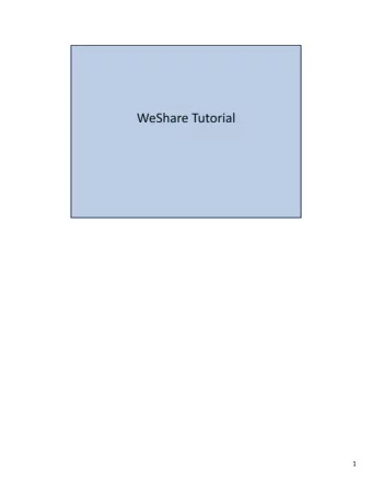 1  WeShare comes from the name in the address of the server.  2  SHAREPOINT is the name of