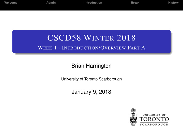 cscd58 w inter 2018