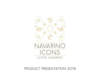 ION 2018  PR  PRODUC  DUCT PR  PRESEN  ENTATION  RETAIL  IL PRODUC  UCTS TS  Extra Virgin Olive Oil