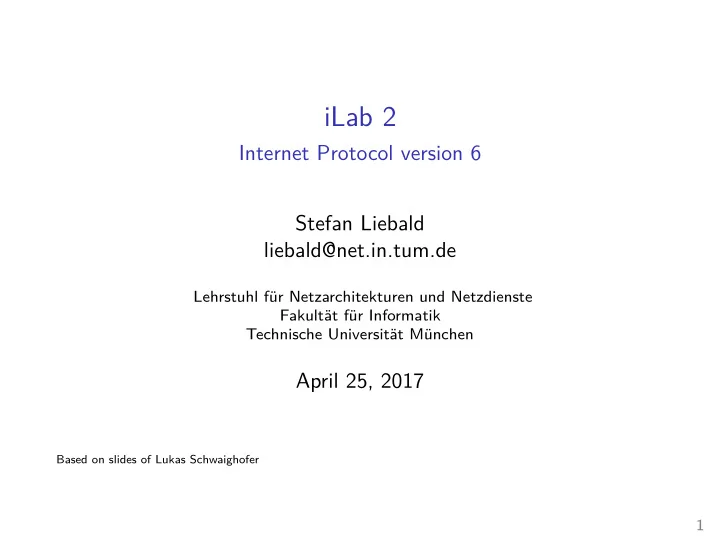 ilab 2