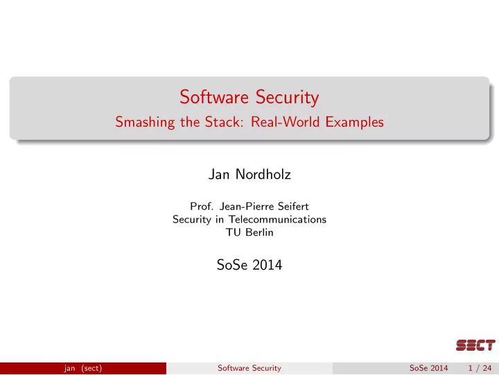 software security