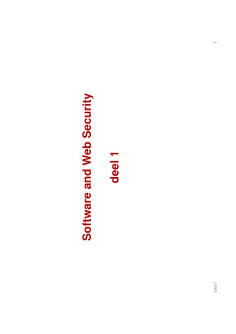 Software and Web Security  deel 1  deel 1  sws1  About this course: people    Erik Poll  P t
